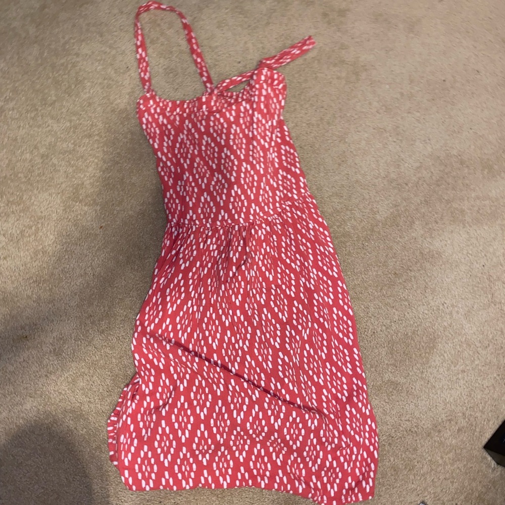 Printed skater dress
